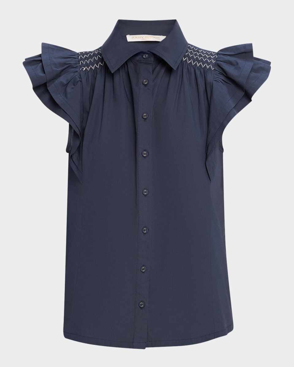 Marceline Cotton Poplin Shirt